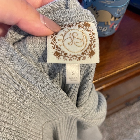 Truself Waffle Hoodie Size Small Gray - Picture 4 of 4